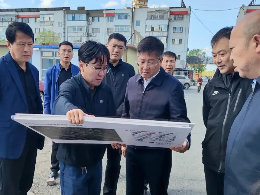 大庆市城管局开展西城区汛前排水防涝工作调研